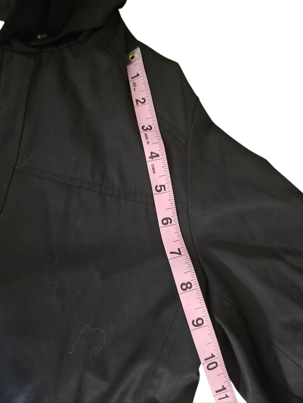 Michael Kors SM Women's Black Raincoat - Picture 10 of 15